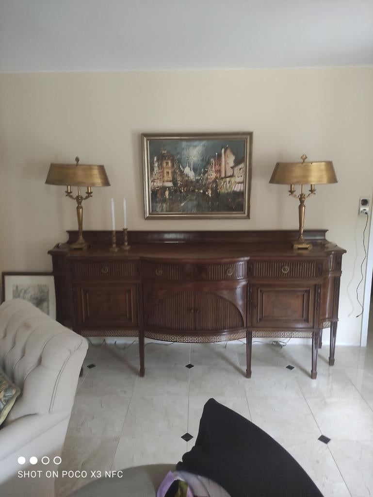Louis Seize dressoir sideboard mahonie, Antiek en Kunst, Antiek | Meubels | Kasten, Ophalen