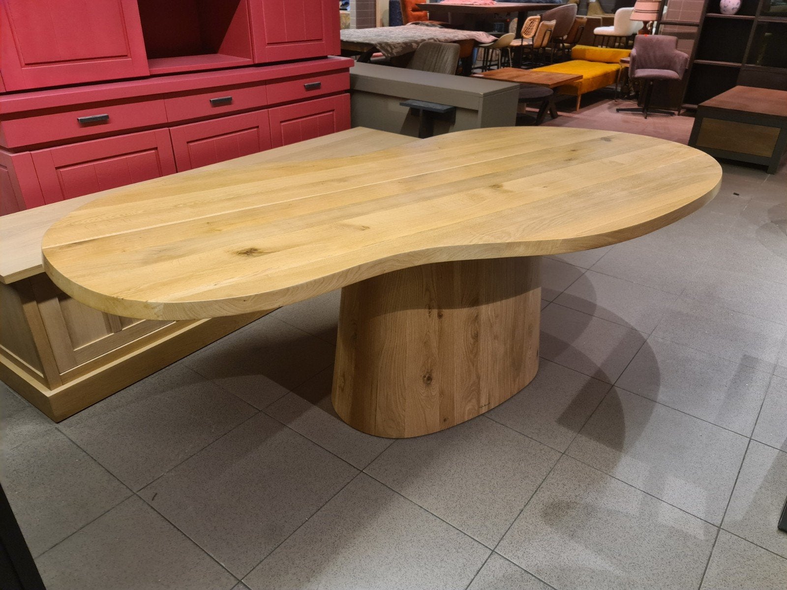 Nieuwe Richmond Riva eettafel natural oak 230cm organisch, Ophalen, Hout, ., Nieuw