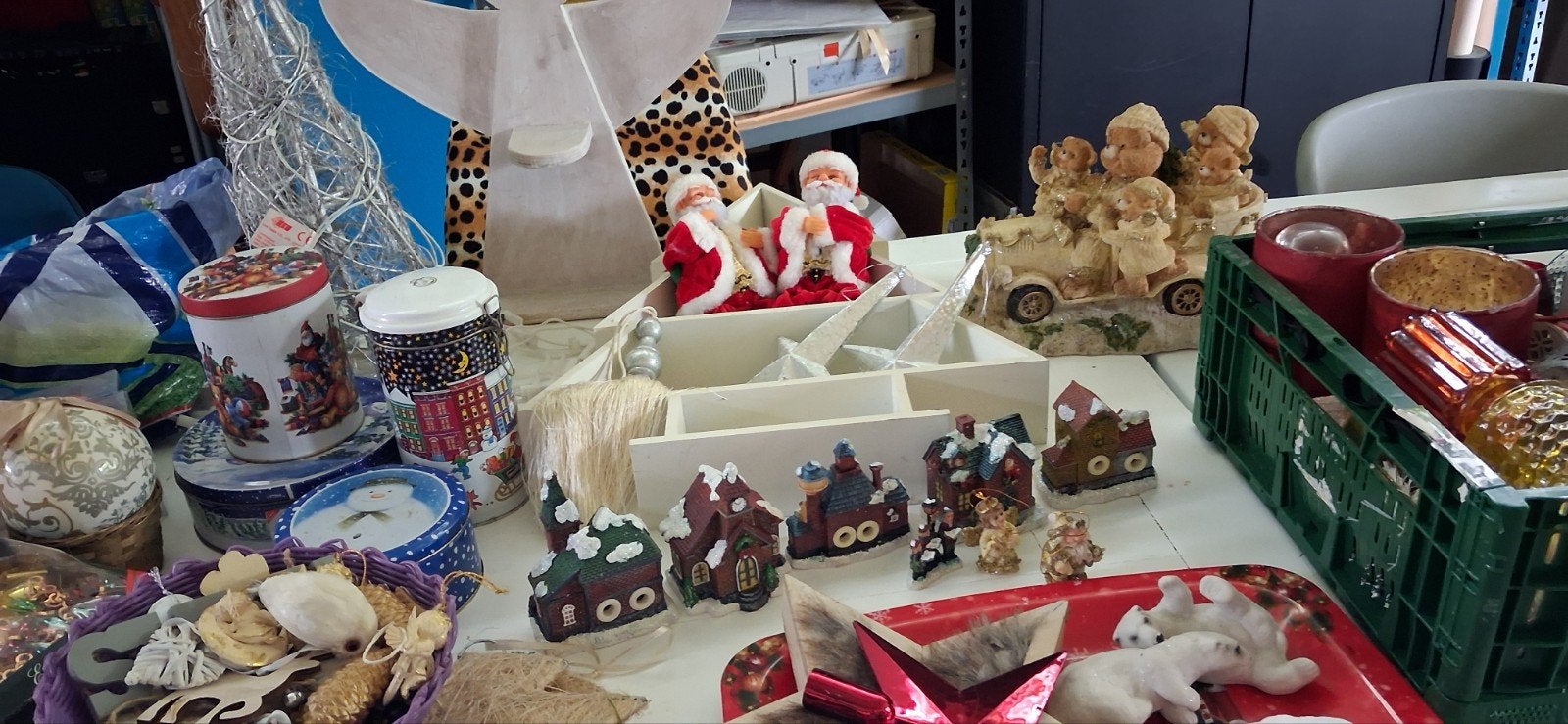 KERSTSPULLEN komende week.ophalen, Ophalen, Zo goed als nieuw