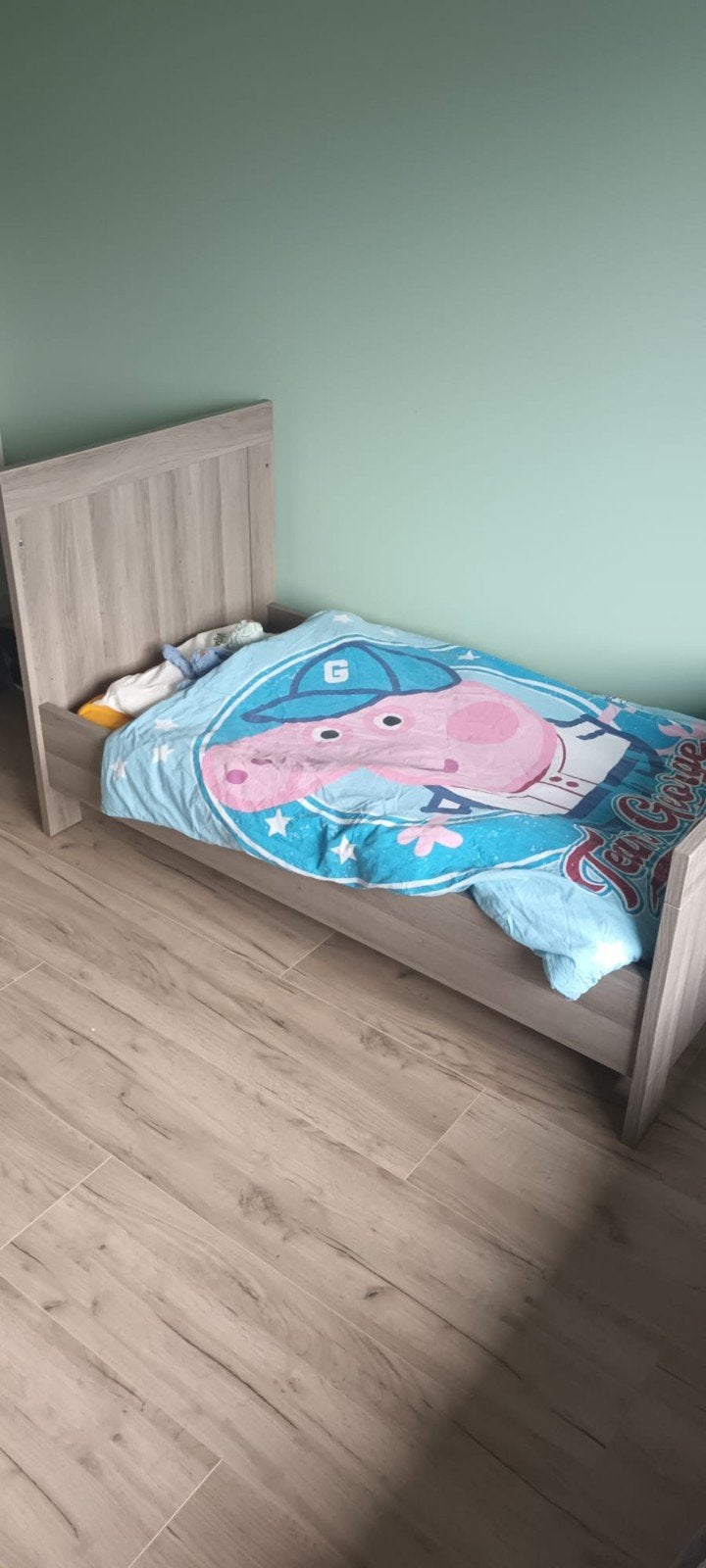meegroeibed 0 tot 5 jaar, Ophalen, Gebruikt, 140 tot 160 cm, Lattenbodem