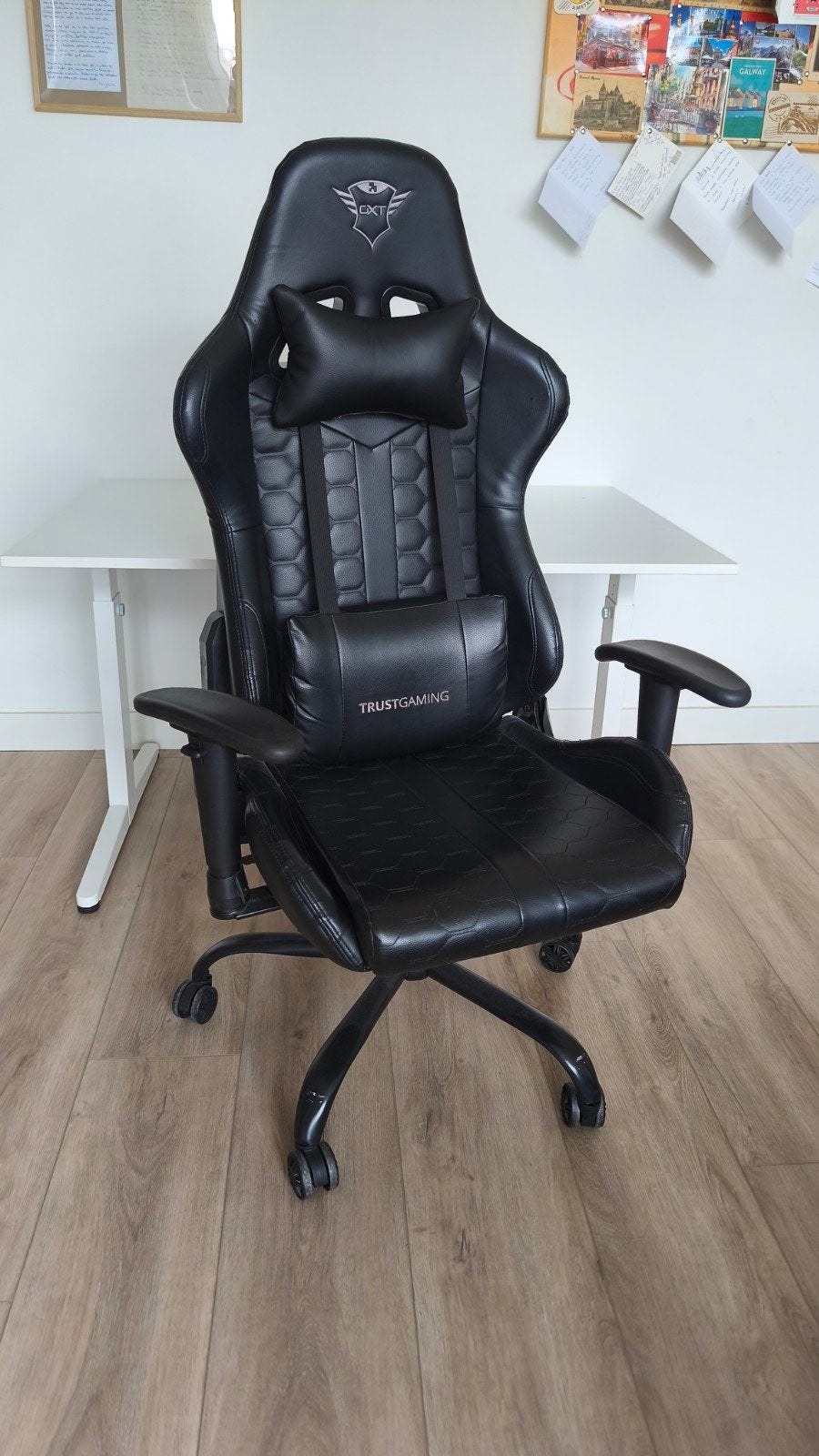MUST GO Trust Gaming chair, Ophalen, Nieuw, Zwart, Eén