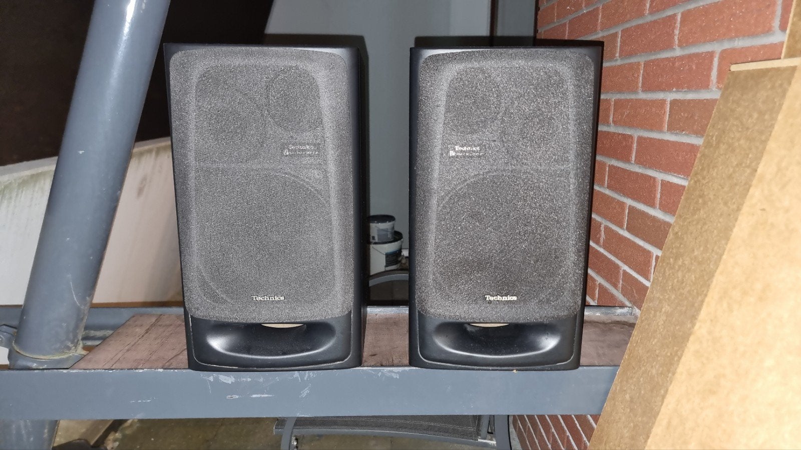 Technics SB-CH510 speakers - Compacte hifi luidsprekers, Audio, Tv en Foto, Luidsprekers, Gebruikt, Minder dan 60 watt, Front, Rear of Stereo speakers