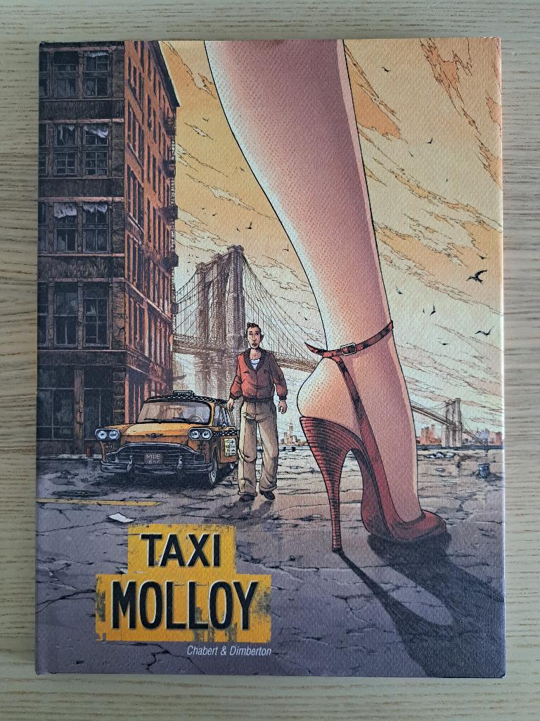 Taxi Molloy met stofomslag en ex-libris, Eén stripboek, Ophalen of Verzenden, Nieuw