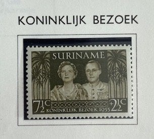 1955 Koninklijk Bezoek , Ophalen of Verzenden, Postfris