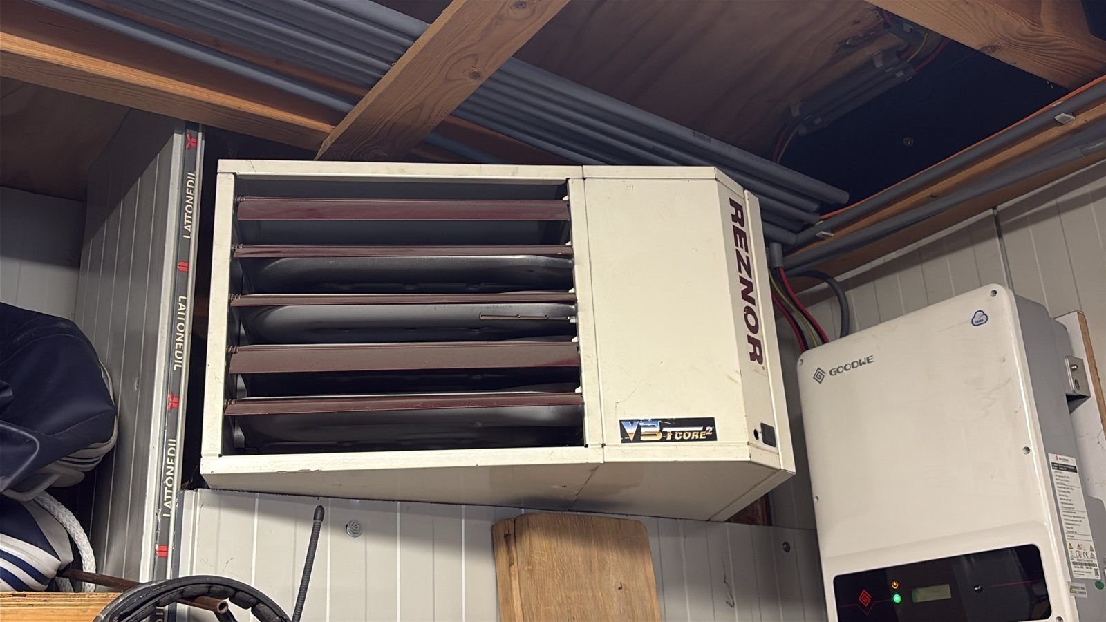 Reznor UDSA 015 Gasgestookte Luchtverwarmer, Ophalen, 30 tot 80 cm, Gebruikt, Overige typen