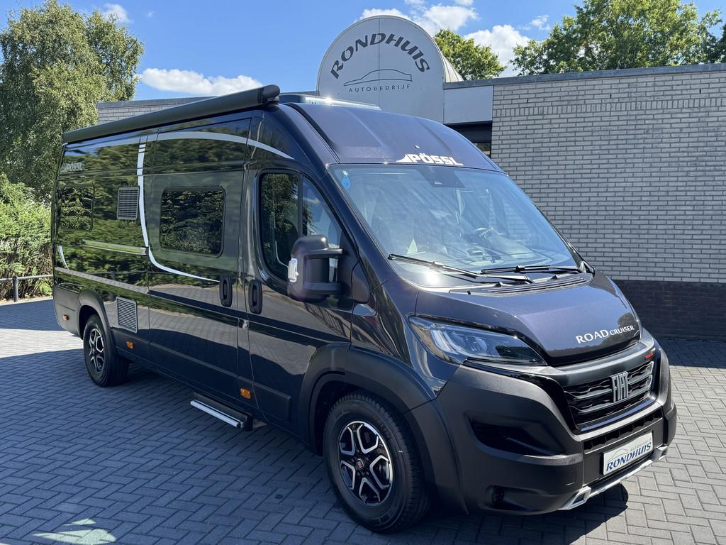 Pössl Roadcruiser 640 D-Line 160 pk 9-TRAPS AUTOMAAT Euro6, Caravans en Kamperen, Automaat, Buscamper of Camperbus, Ringverwarming