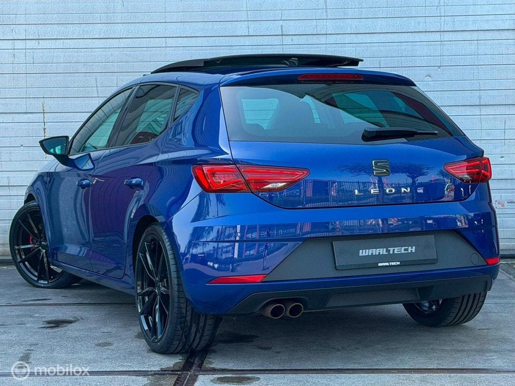 Seat Leon 2.0 TSI FR Business Intense Pano Carplay Leder, Auto's, Seat, Gebruikt, 1984 cc, Leon, Automatische klimaatregeling
