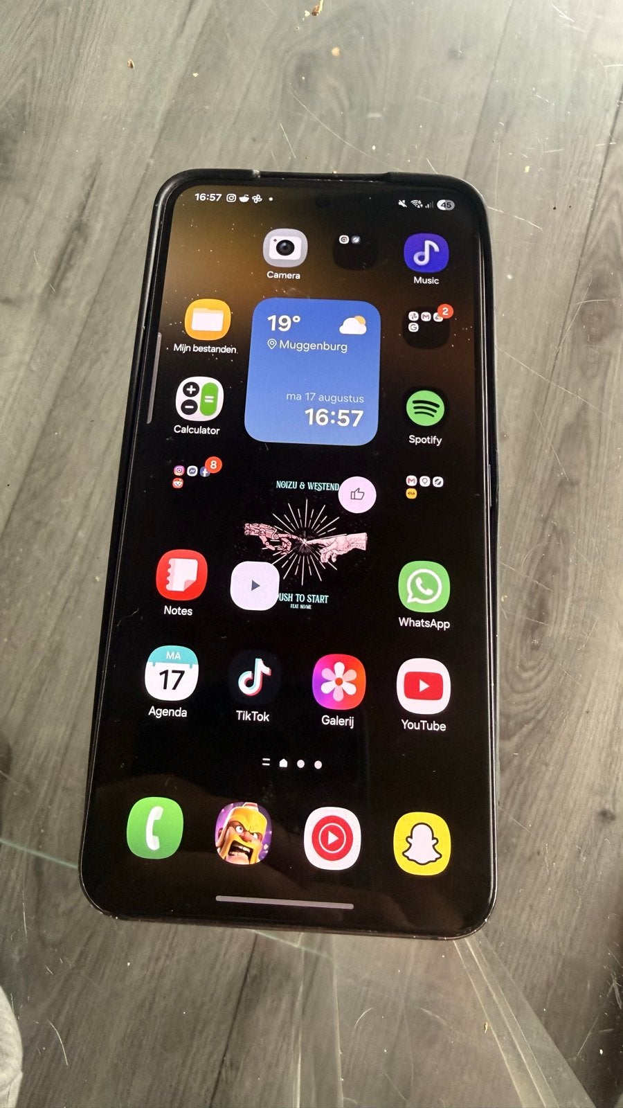 Samsung Galaxy S22 128GB met hoesje, Telecommunicatie, Mobiele telefoons | Samsung, Ophalen, Zwart, Touchscreen, Zo goed als nieuw