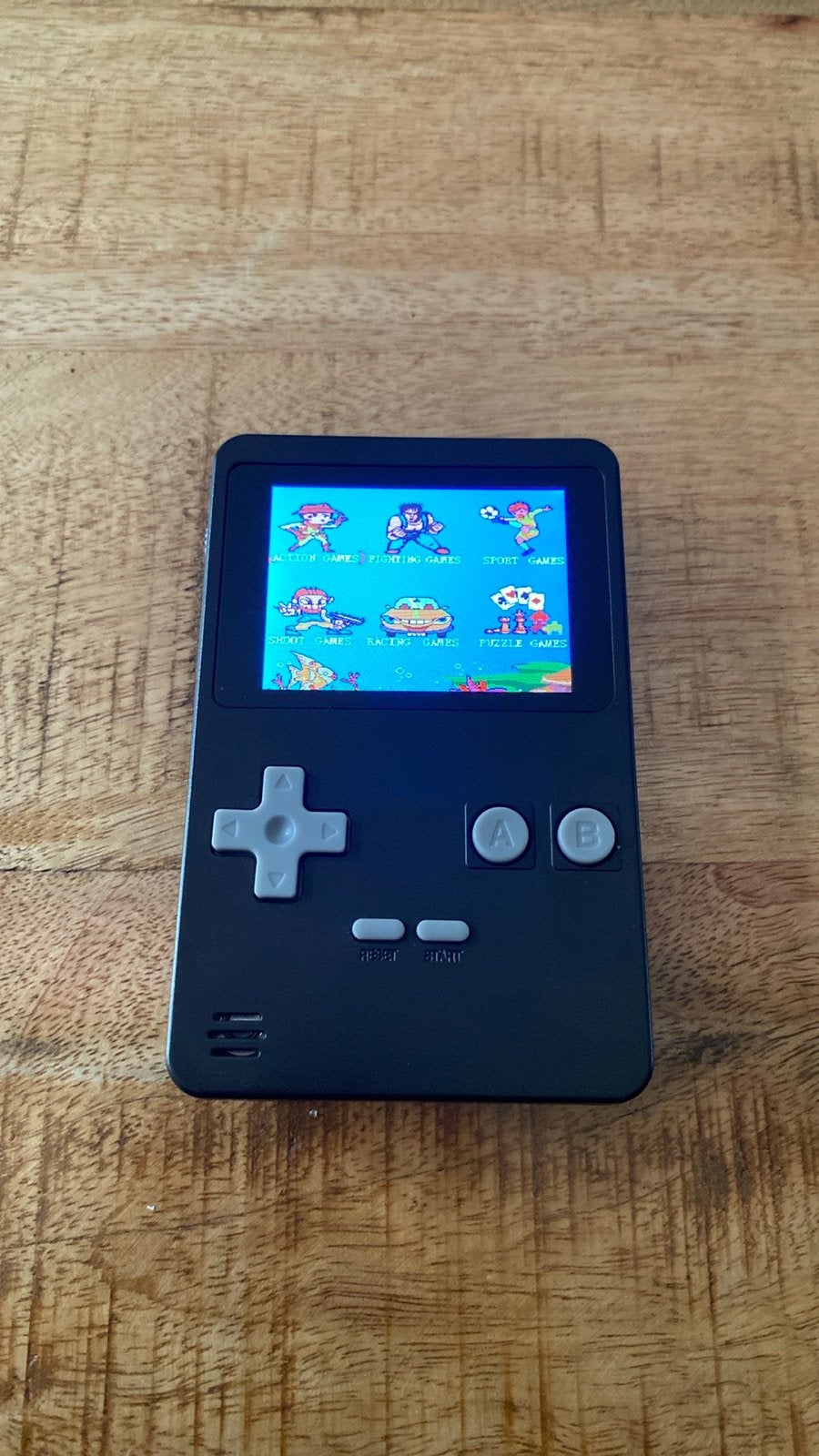 Retro Game Handheld Console - Zwart, Ophalen, Overige merken, Zo goed als nieuw