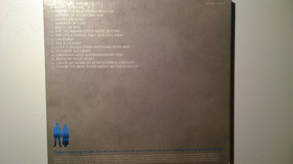 U2 - Songs Of Experience, Ophalen of Verzenden, Zo goed als nieuw, Poprock, Album