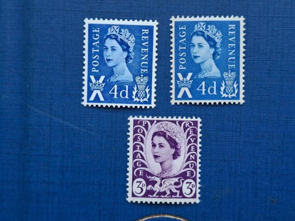 Postzegel Schotland en Wales 1958 ev PF 3 zegels 16-05, Postzegels en Munten, Postzegels | Europa | UK, Ophalen of Verzenden, Postfris