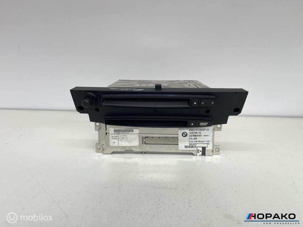 Radio BMW 5 / 6 serie E60 E61 E63 E64 | 65839123087, Gebruikt, Einsteinlaan 5 rijswijk, Bmw, Ophalen of Verzenden