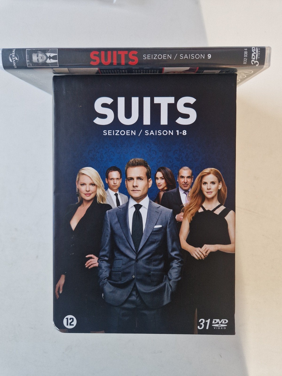 Suits Complete Serie Seizoen 1-9 DVD Boxset, Gebruikt, Ophalen of Verzenden, Nederlands, Vanaf 12 jaar