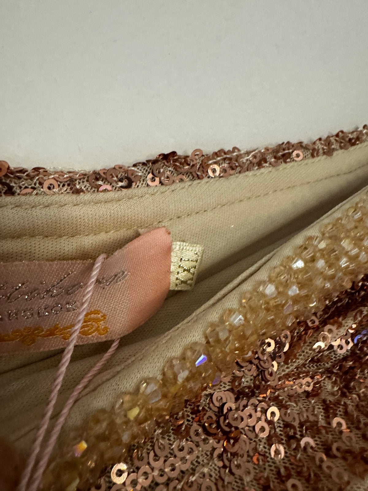 Elegante Avondjurk met Pailletten - Maat 2XL, Ophalen, Galajurk, Maat 46/48 (XL) of groter, Nieuw