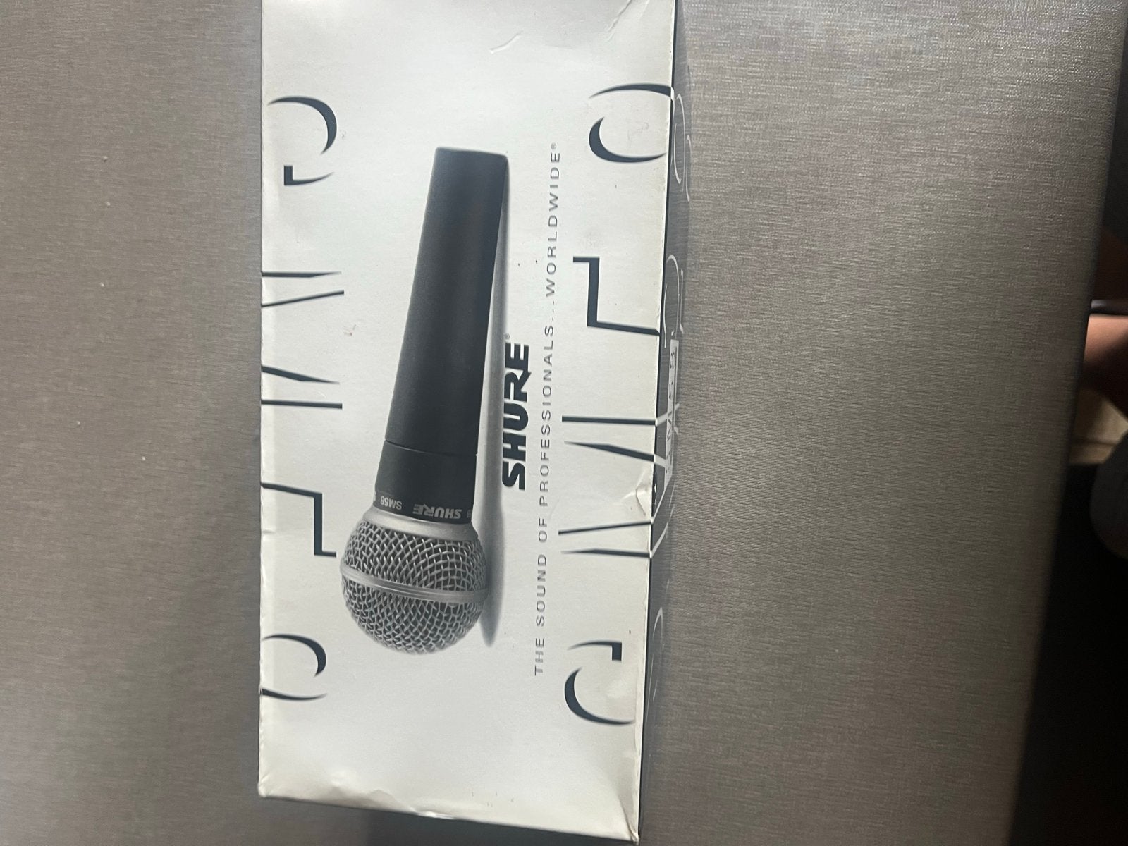 Shure SM58 Microfoon met kabel en etui, Ophalen of Verzenden, Zo goed als nieuw, Zangmicrofoon