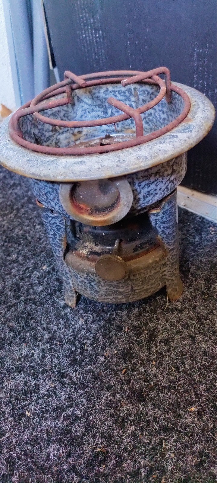 Vintage Petroleum Kooktoestel - Decoratief, Ophalen of Verzenden