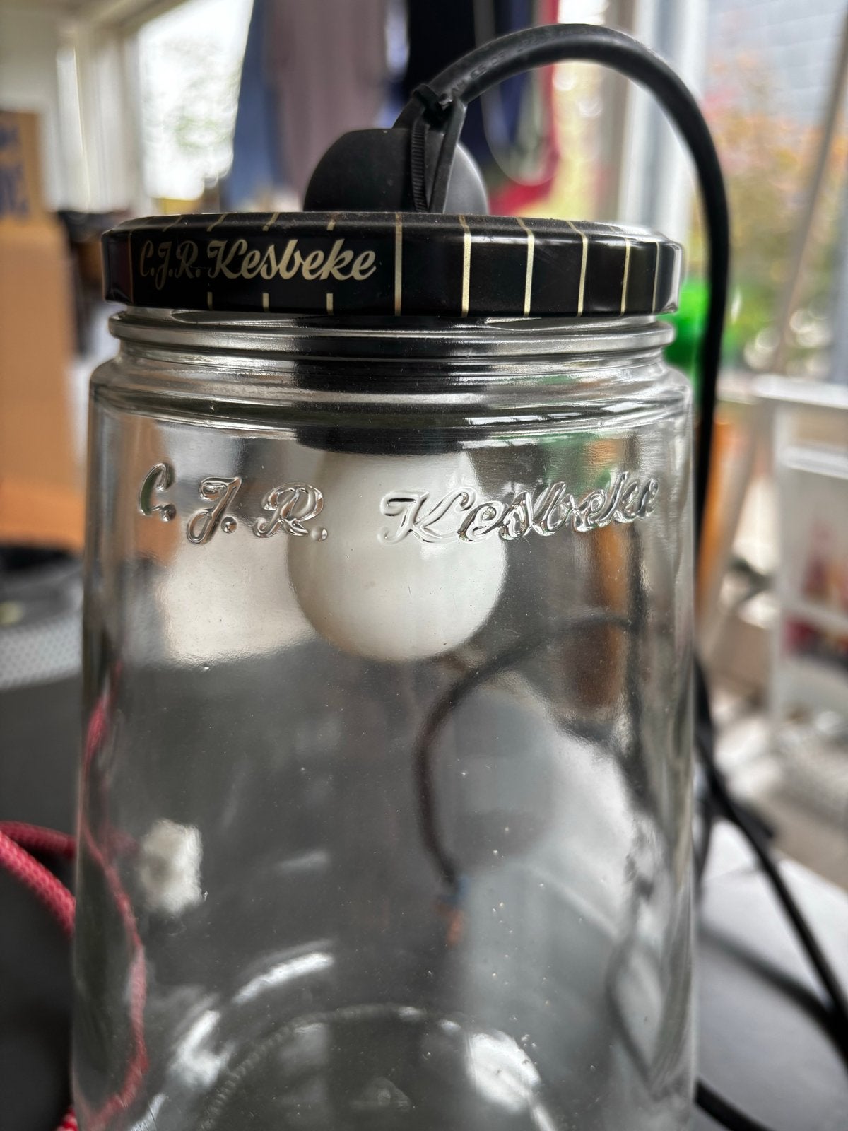 Unieke hanglampen van Kesbeke potten - set van 2, Ophalen of Verzenden