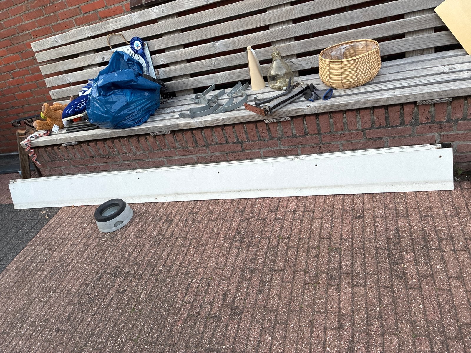 Gebruikte Trespa platen - 4x 3 meter en 1x 1 meter, Doe-het-zelf en Verbouw, Ophalen, Gebruikt, HPL