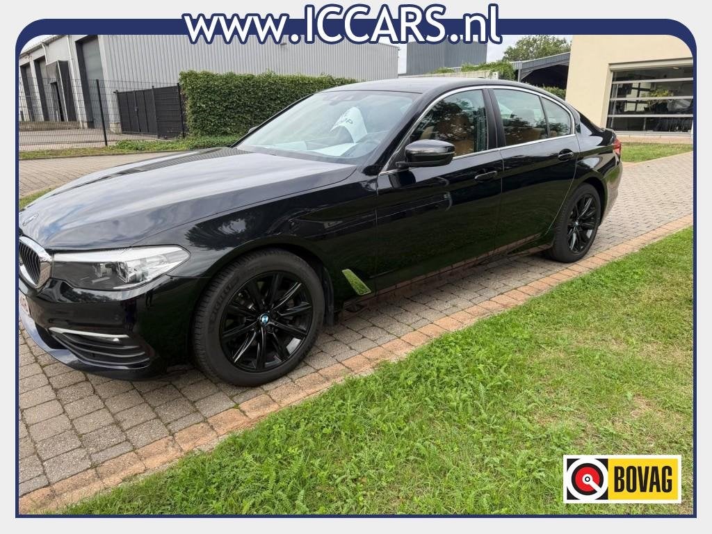 Bmw 5-SERIE 520D CORP. HIGH EXE. Bwj. 2019, Auto's, Automaat, 4 cilinders, Leder, Diesel