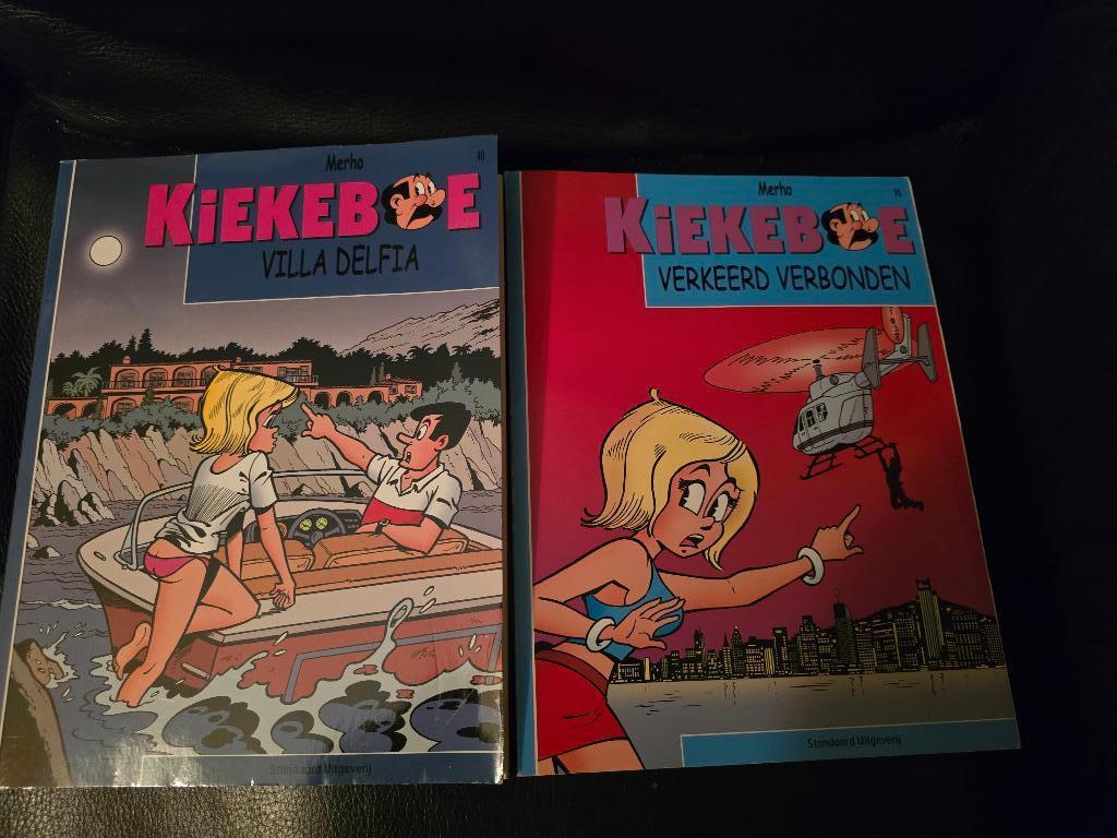 Kiekeboe deel 40 en 98, Merho, Ophalen of Verzenden, Zo goed als nieuw, Meerdere stripboeken