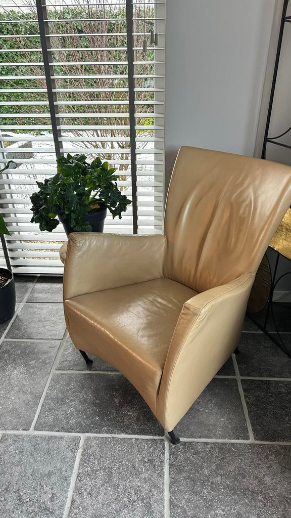 Montis Windy stoelen - Cappuccino kleur, Huis en Inrichting, Stoelen, Ophalen, Gebruikt, Twee, Overige kleuren