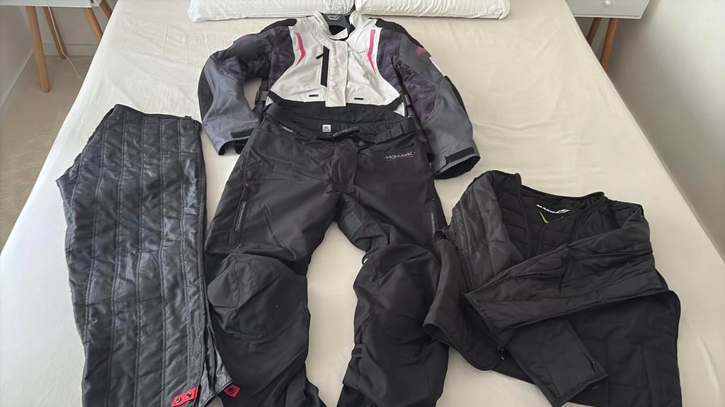 2 Delig Macna Motorpak maat 42, Motoren, Ophalen of Verzenden, Nieuw zonder kaartje, Dames, Combipak