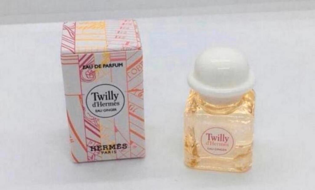 Miniatuur Eau Ginger Twilly Hermes 7,5 ml eau de parfum, Verzenden, Nieuw, Miniatuur, Gevuld