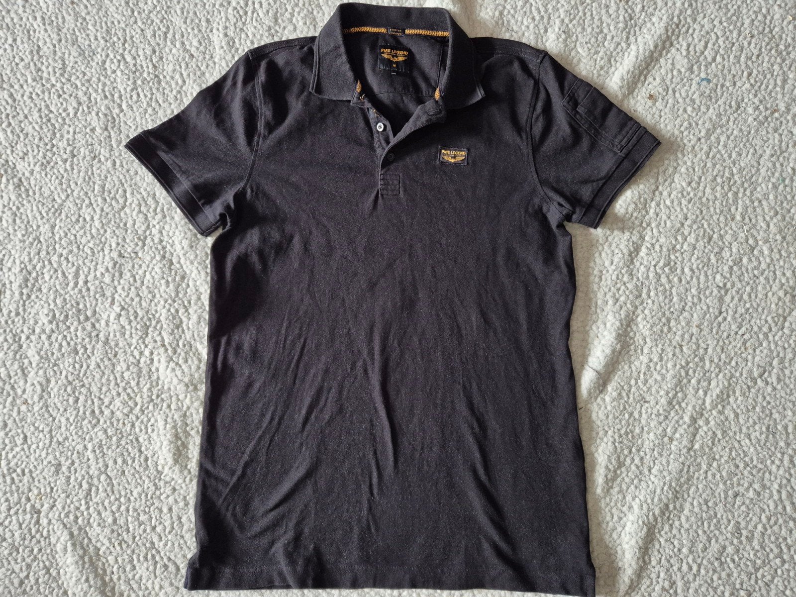Pme Legend Pall Mall polo shirt Zwart maat M, Kleding | Heren, Polo's, Maat 48/50 (M), ., Zwart, Ophalen of Verzenden