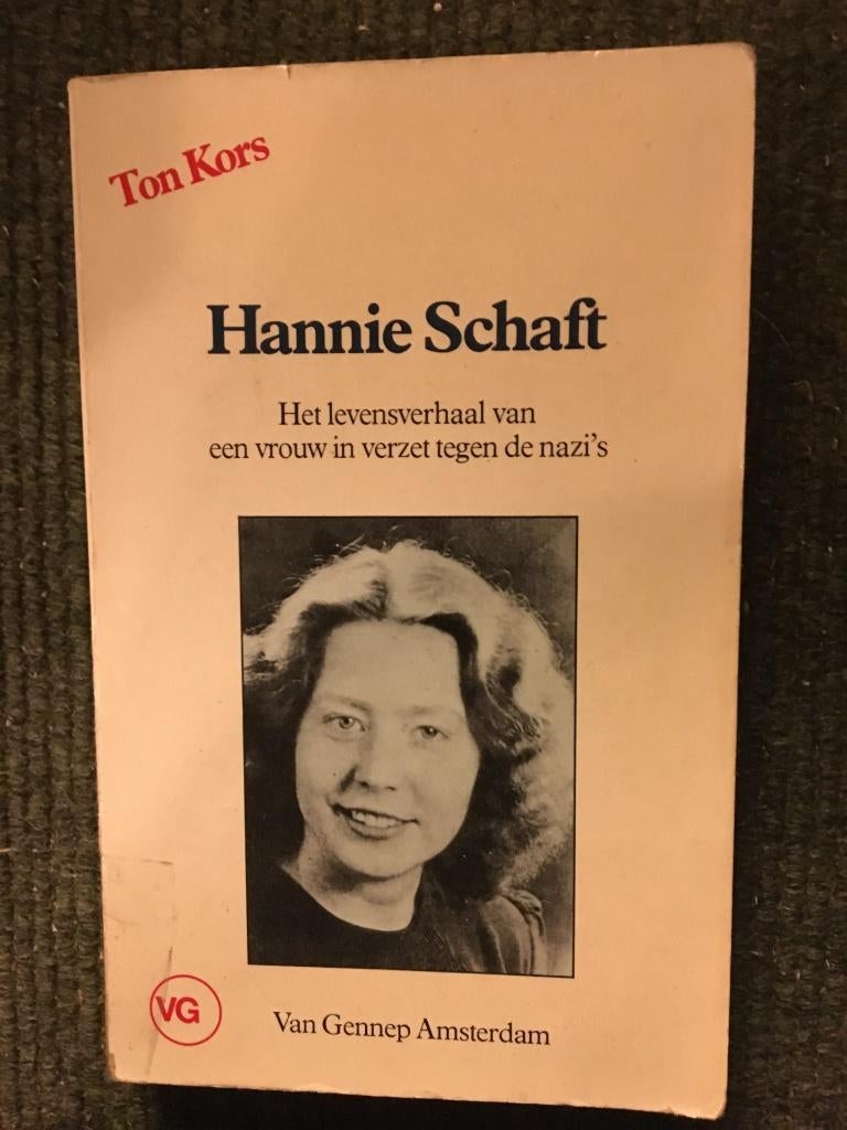 Hannie Schaft, levensverhaal ; door Ton Kors, Ophalen of Verzenden, Ton Kors, 20e eeuw of later, Gelezen