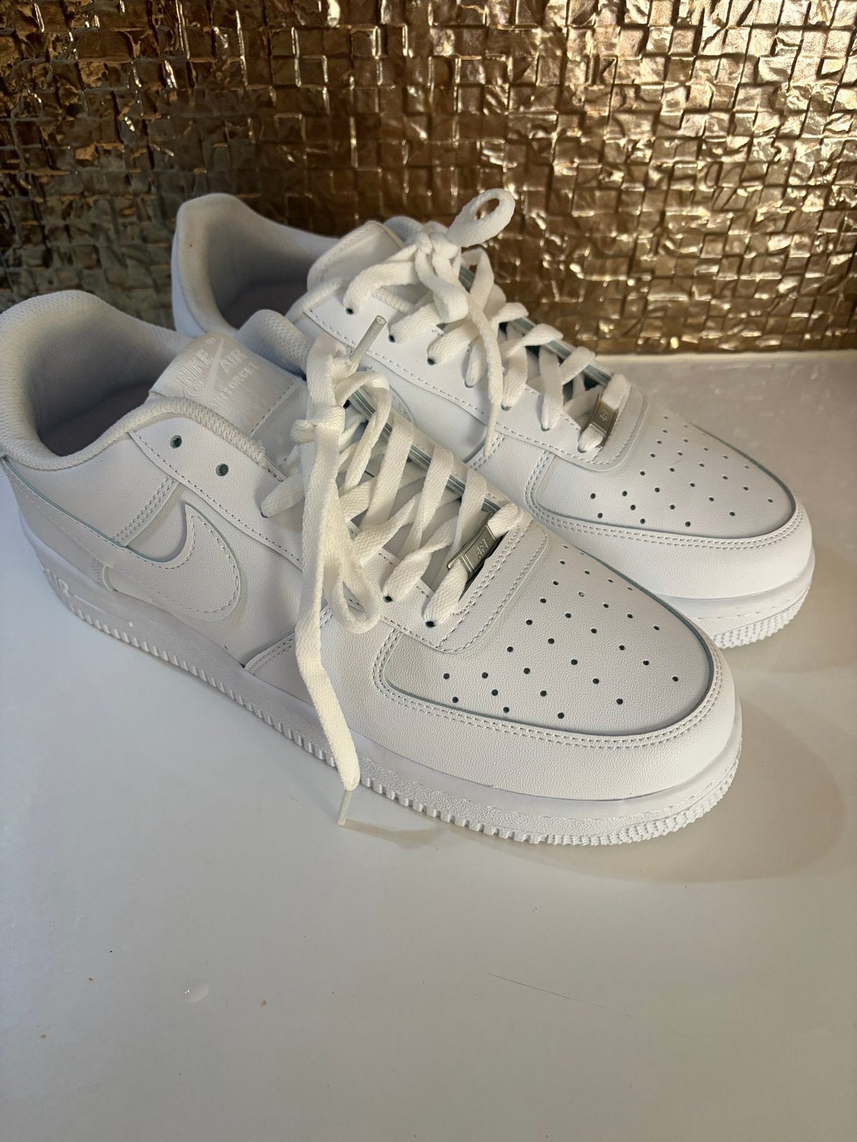 Nike Air Force 1 Low Wit - Maat 45 - Splinternieuw, Ophalen of Verzenden, Nieuw, Wit, Sneakers of Gympen