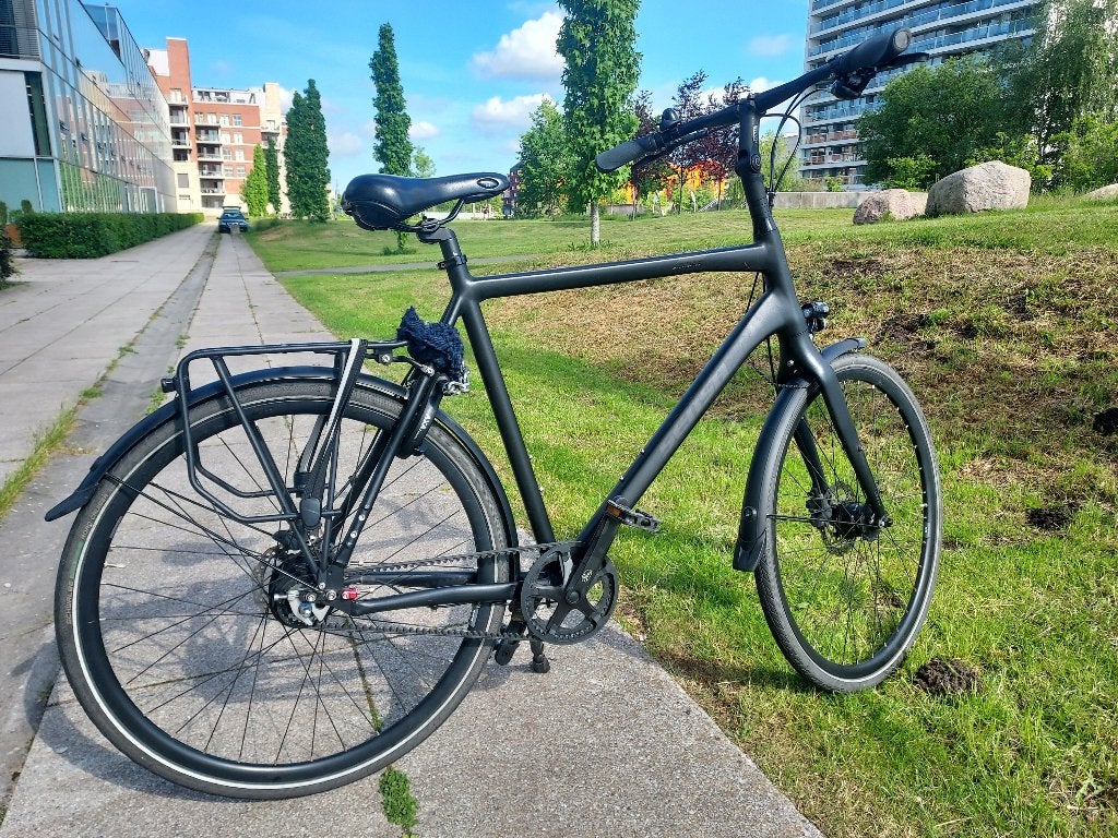 Sensa Cintura Belt-drive Black Gent en Liv Allure CS 1 GB M, Gebruikt, Versnellingen, 57 tot 61 cm, Schijfrem