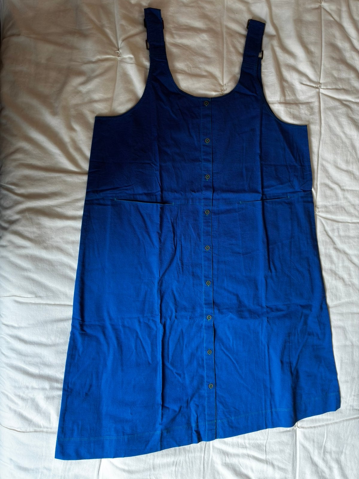 Gudrun Sjöden jurk/overgooier maat L, Blauw, Maat 42/44 (L), Nieuw, Ophalen of Verzenden
