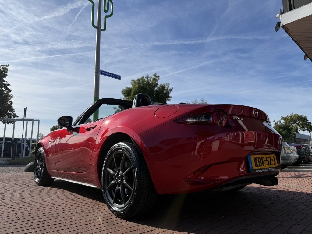 Mazda MX-5 1.5 SkyActiv-G 131 S unieke nette cabriolet!, Auto's, Gebruikt, Euro 6, 4 cilinders, Cabriolet