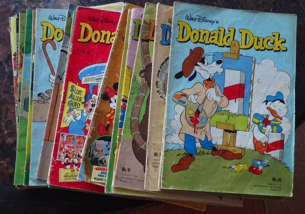 Donald duck verschillende jaren, Boeken, Stripboeken, Meerdere stripboeken, Ophalen of Verzenden, Gelezen