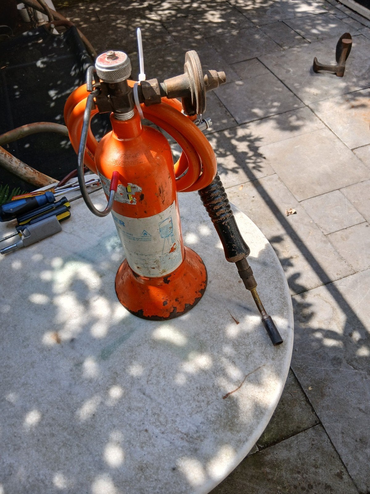 Soldeerbrander met gasfles en slang, Ophalen, Gebruikt, Overige typen, Overige merken