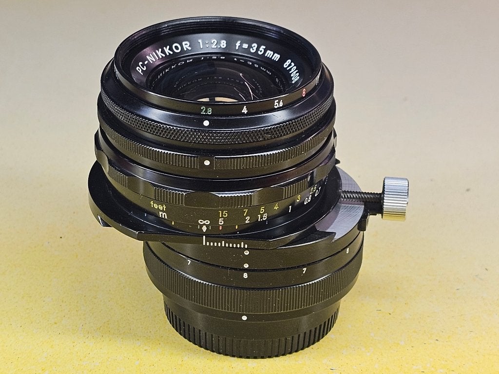 Nikon PC-NIKKOR 35mm f/2.8  Perspective Control., Verzenden, Zo goed als nieuw, Overige typen