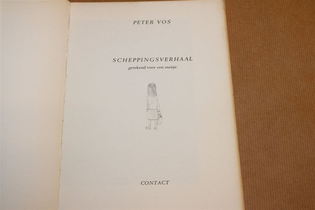 Scheppingsverhaal Getekend voor een Meisje — Peter Vos 1966, Ophalen of Verzenden, Gelezen
