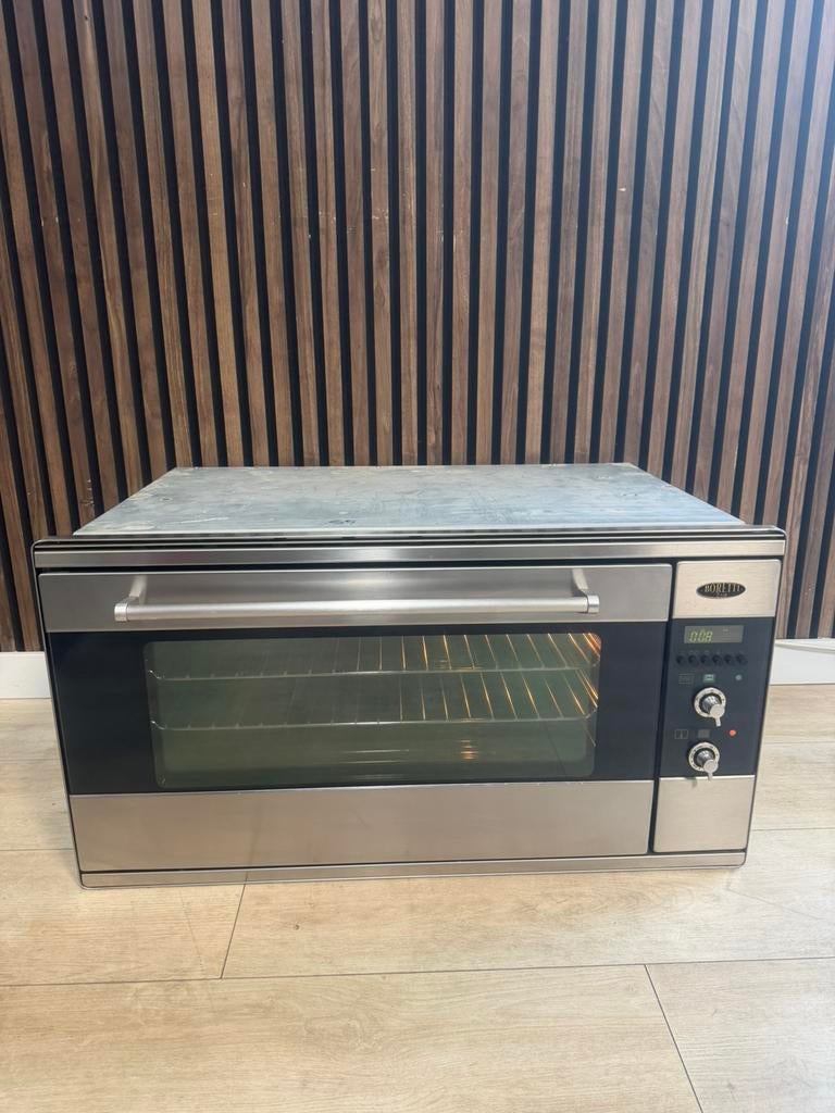 Luxe Rvs Boretti inbouw oven (Gratis bezorgen), Witgoed en Apparatuur, Ovens, Zo goed als nieuw, Inbouw, Heteluchtoven, Boretti