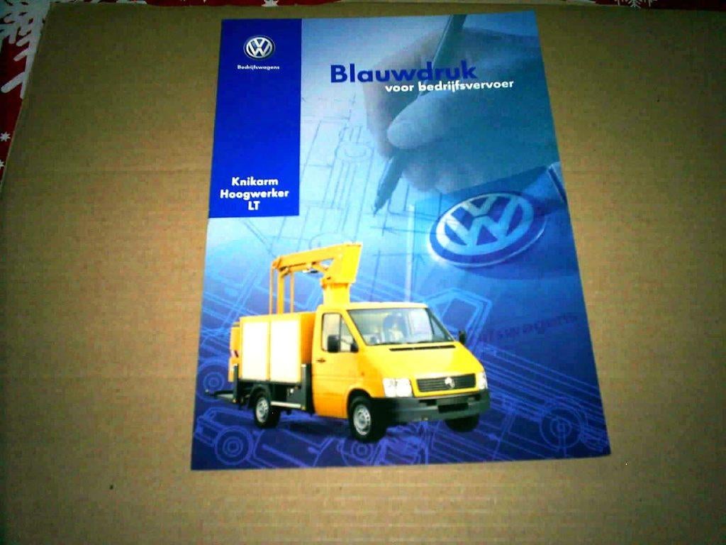 VW LT Knikarm Hoogwerker 1 / 2002 2 pag. Blauwdruk, Verzenden, Zo goed als nieuw, Volkswagen