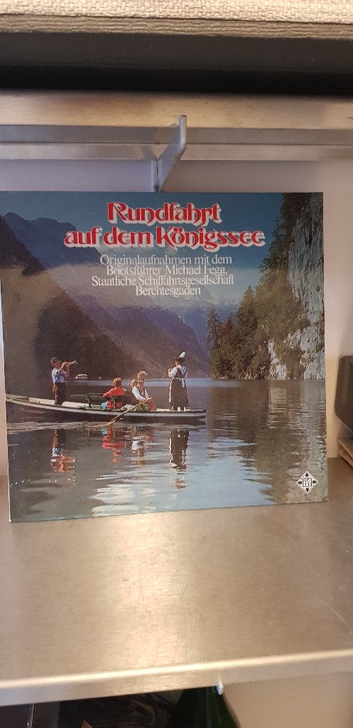 Rundfahrt auf dem Königssee LP - Orig. opnames (Z222-180), Ophalen of Verzenden, Zo goed als nieuw, 12 inch