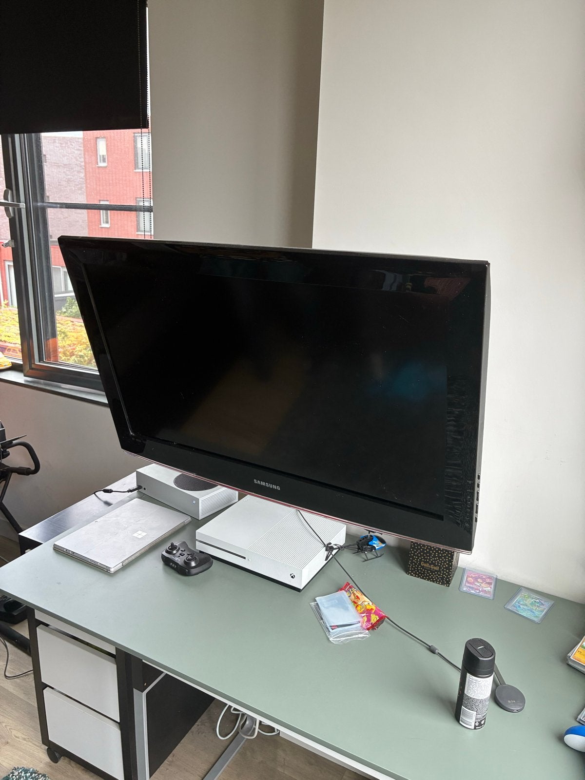 Samsung LE32B450C4W 32 inch LCD TV, Gebruikt, 50 Hz, Samsung, HD Ready (720p)