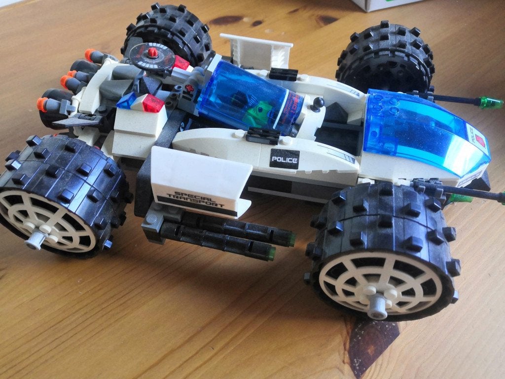 Lego Space - Max security transport - 5979 - 2009, Inclusief minifiguren, Gebruikt, Lego, Ophalen of Verzenden