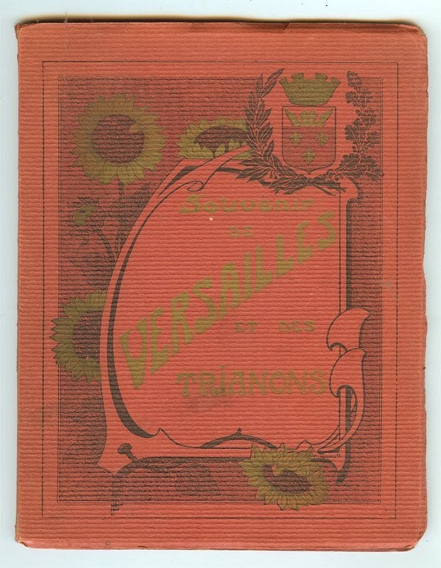 VERSAILLES Fraaie leporello met 12 grote kaarten, Boeken, Ophalen of Verzenden, Gelezen