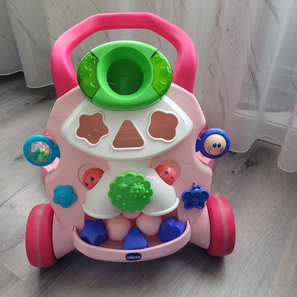 Chicco Loopwagen met Activiteitenpaneel en Muziek, Ophalen, Gebruikt, Overige typen, Met wieltjes