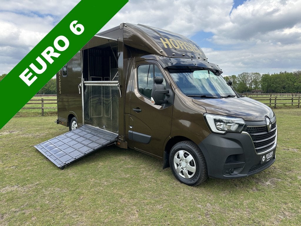 Renault Master 2-paards paardenvrachtwagen Automaat B-rijbew, Gebruikt, Info@hulshof-trading.nl, Overige typen, Hulshof-Trading