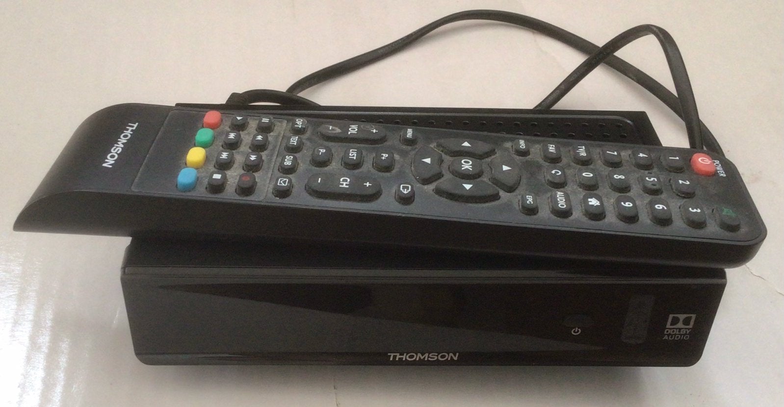 Thomson digi antenne Decoder met Afstandsbediening, Ophalen, Gebruikt, Decoder