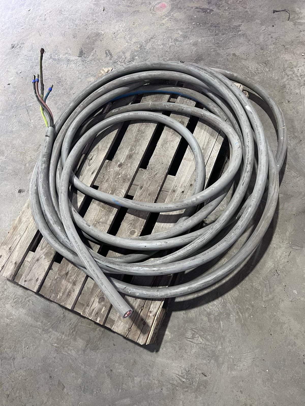 22M TKF 5G50rss Instalflex YMVKmb 0.6/1 kV, Doe-het-zelf en Verbouw, Elektra en Kabels, Ophalen, Gebruikt, Overige merken, Kabel of Snoer