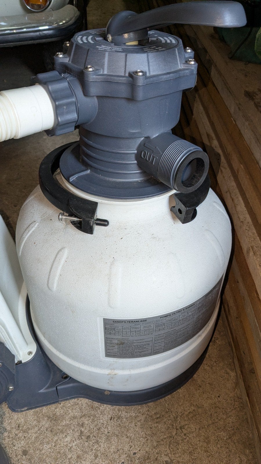 Intex Krystal Clear SX2800 Zandfilter zonder pomp, Tuin en Terras, Ophalen, Gebruikt, Zwembadpomp