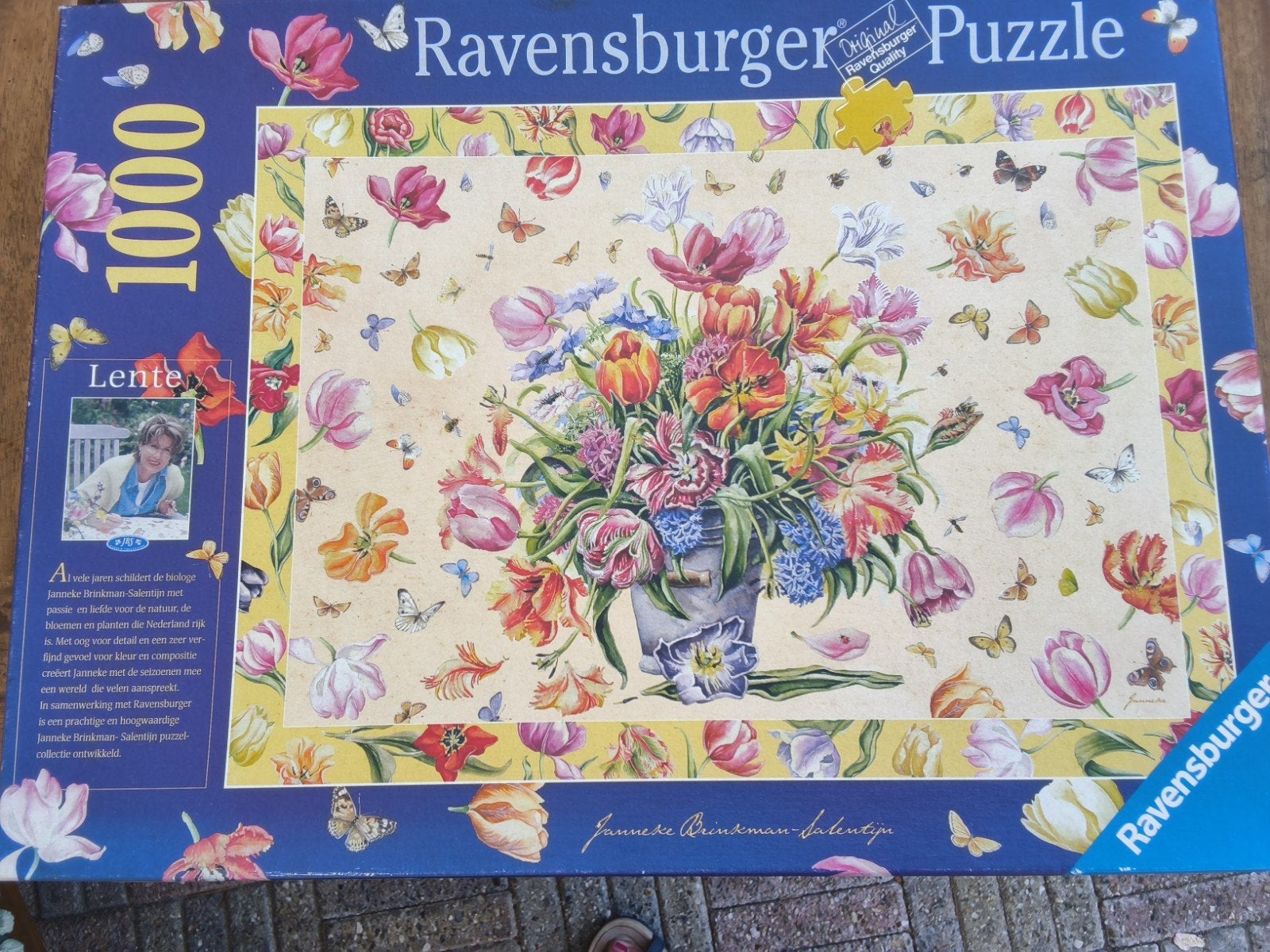 Verschillende Bloemen pracht., Ophalen of Verzenden, 500 t/m 1500 stukjes, Zo goed als nieuw, Legpuzzel