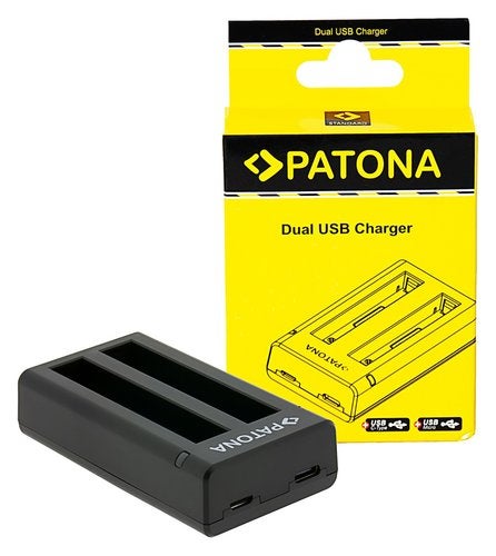 dual charger Insta360 X4 CINSBBMA incl. USB-C cable, Verzenden, Nieuw